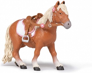 Фигурка Шотландский пони с седлом (Papo, 51559)